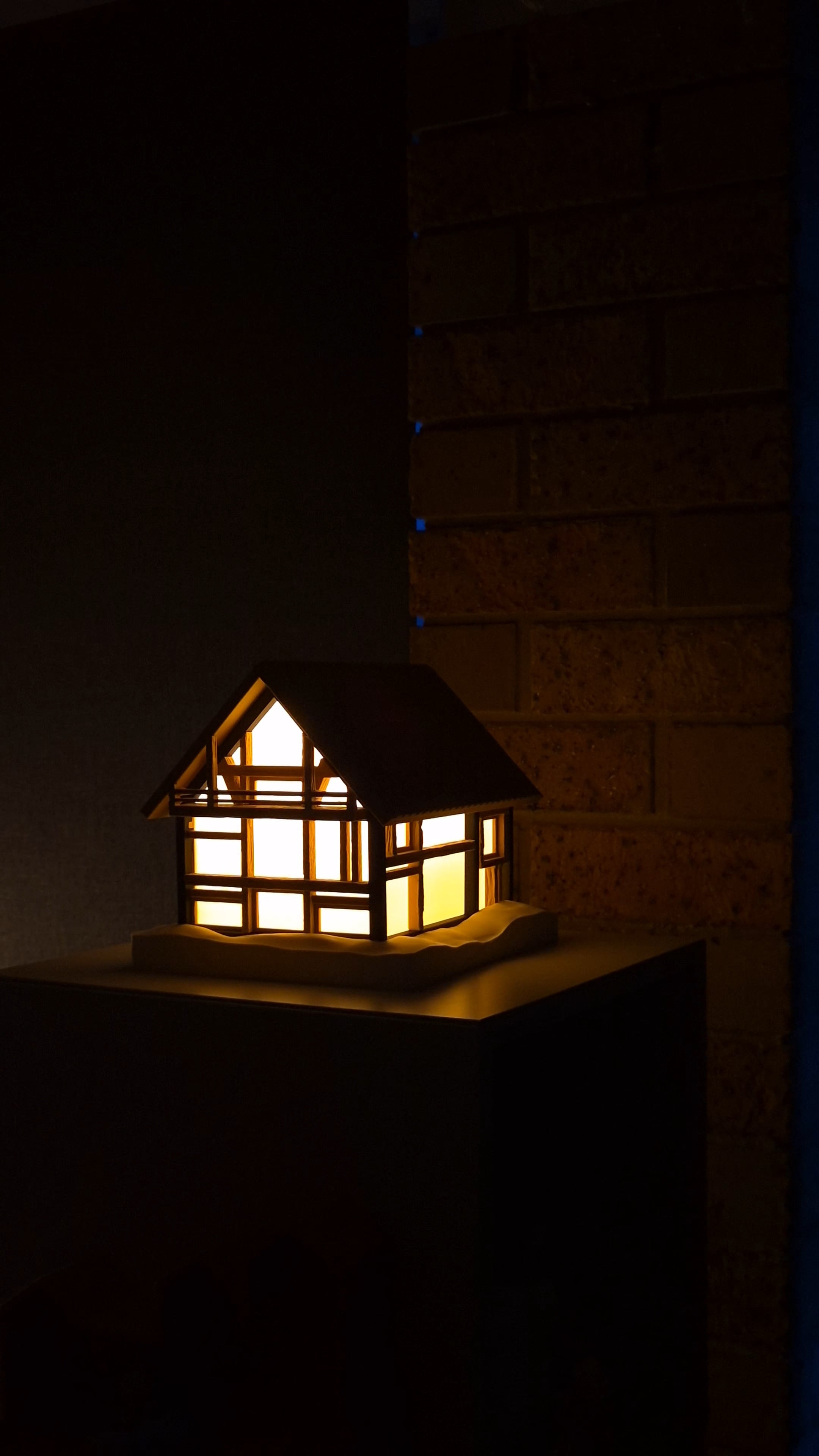 Chalet Lamp 3d model