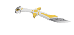 White Ranger Tiger Sword / SABA - Mighty Morphin Power Rangers 3d model