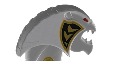 White Ranger Tiger Sword / SABA - Mighty Morphin Power Rangers 3d model