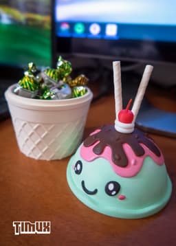 KAWAII ICE CREAM - CANDY BOX 3d model