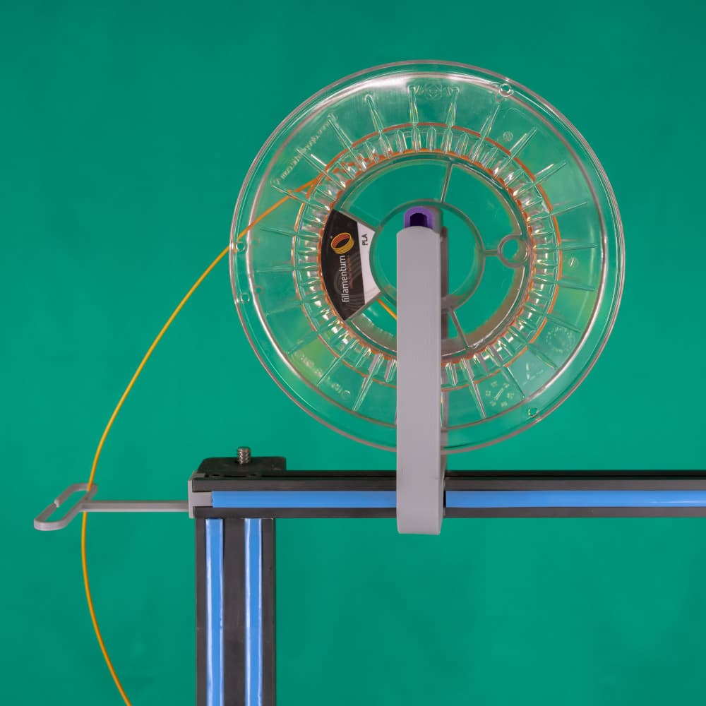 Sturdy Simple Top Loading Spool Holder 3d model