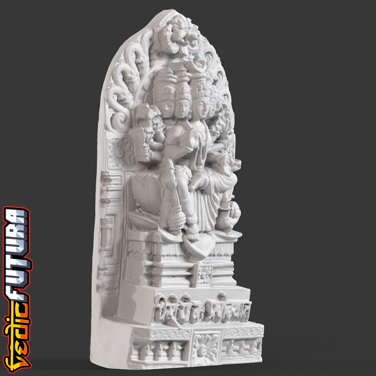 Gayatri - Female Expression of the Light of the Sun 3d model