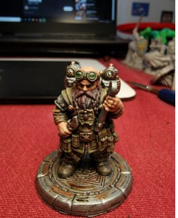 Dwarf engineer.3mf 3d model