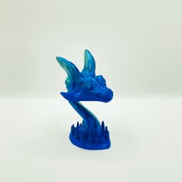 Cute Glasses Holder - Three Sculptures - No Supports - Dragon - Axolotl - Dinosaur 3d model