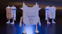 AMO - Adventure Time Construct (DND / TTRPG) 3d model