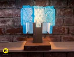 Minecraft Movie Helmet Lamp 3d model