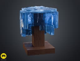 Minecraft Movie Helmet Lamp 3d model