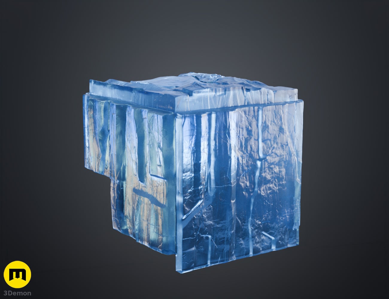 Minecraft Movie Helmet Lamp 3d model
