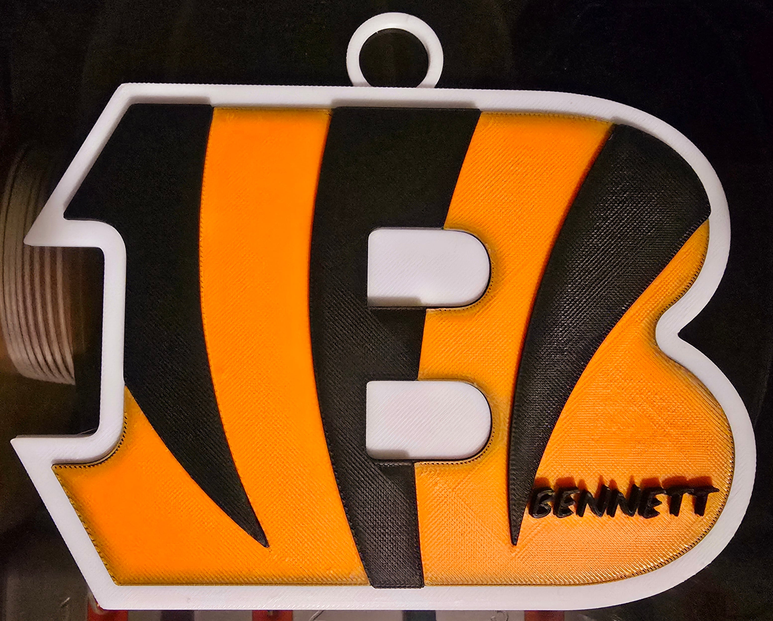 Cincinnati Bengals Logo 3d model