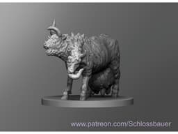 Brahmin 3d model