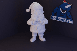 Papai Noel fazendo Coração nas Mãos.stl 3d model