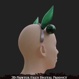 Silence Suzuka Cosplay Ears and Head Accessories Umamusume: Pretty Derby 3d model