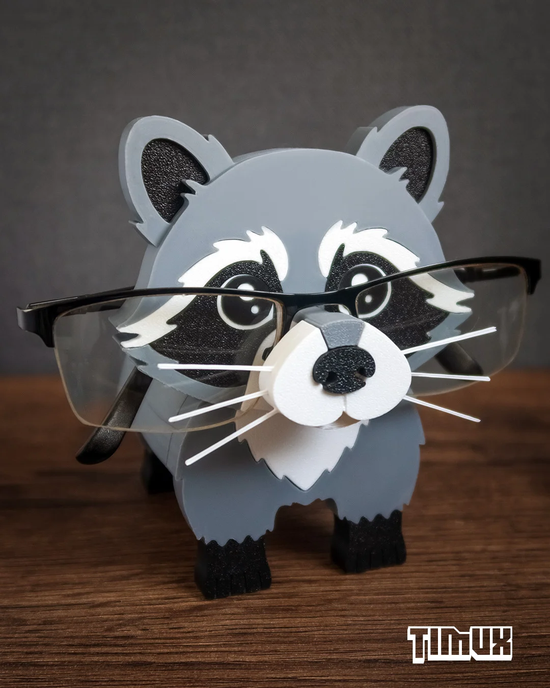 RACOON GLASSES HOLDER 3d model