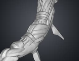 Failnaught Bow — Fire Emblem 3d model