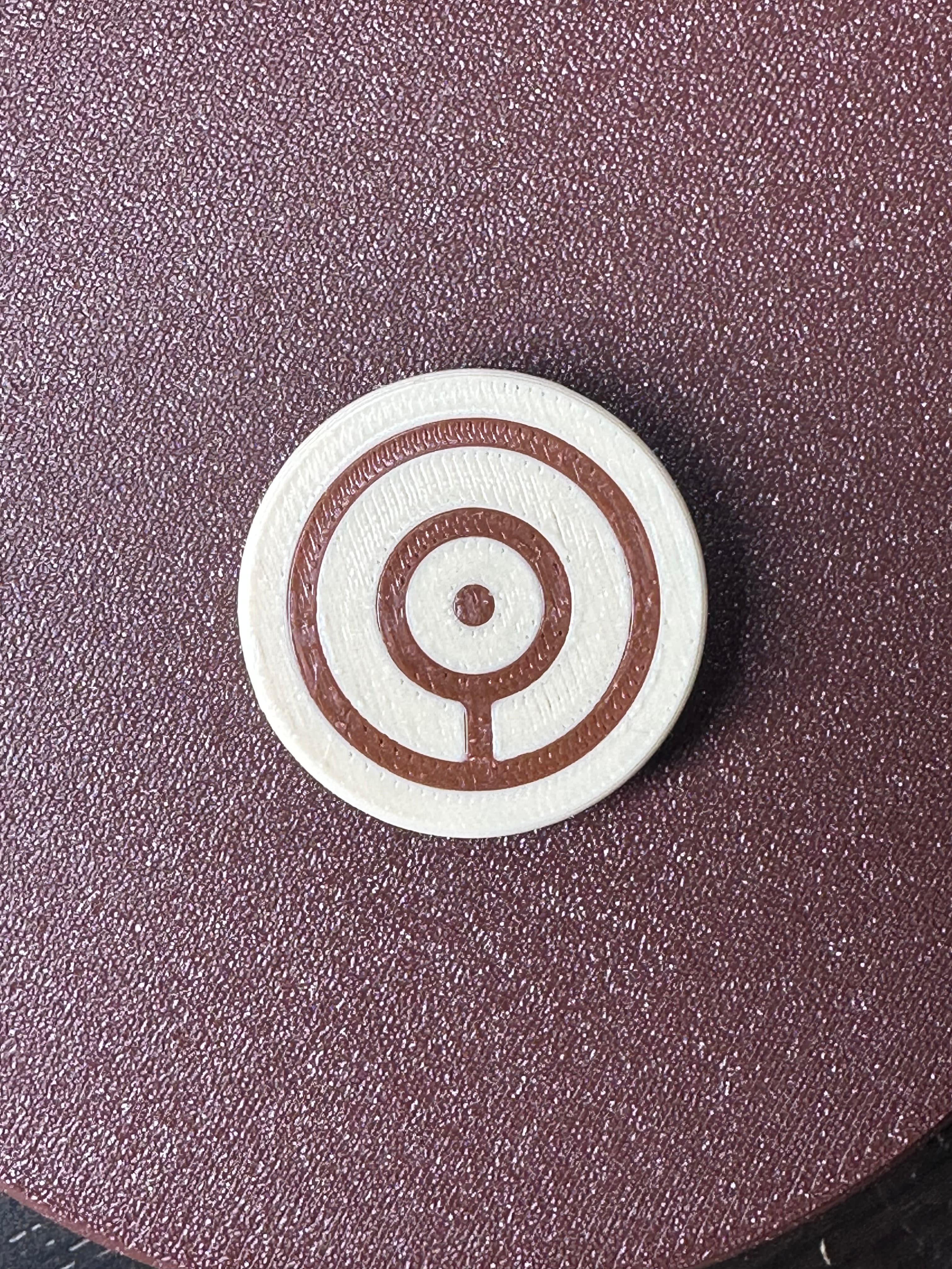 POKEMON UNOWN MMU FRIDGE MAGNET "O" 3d model