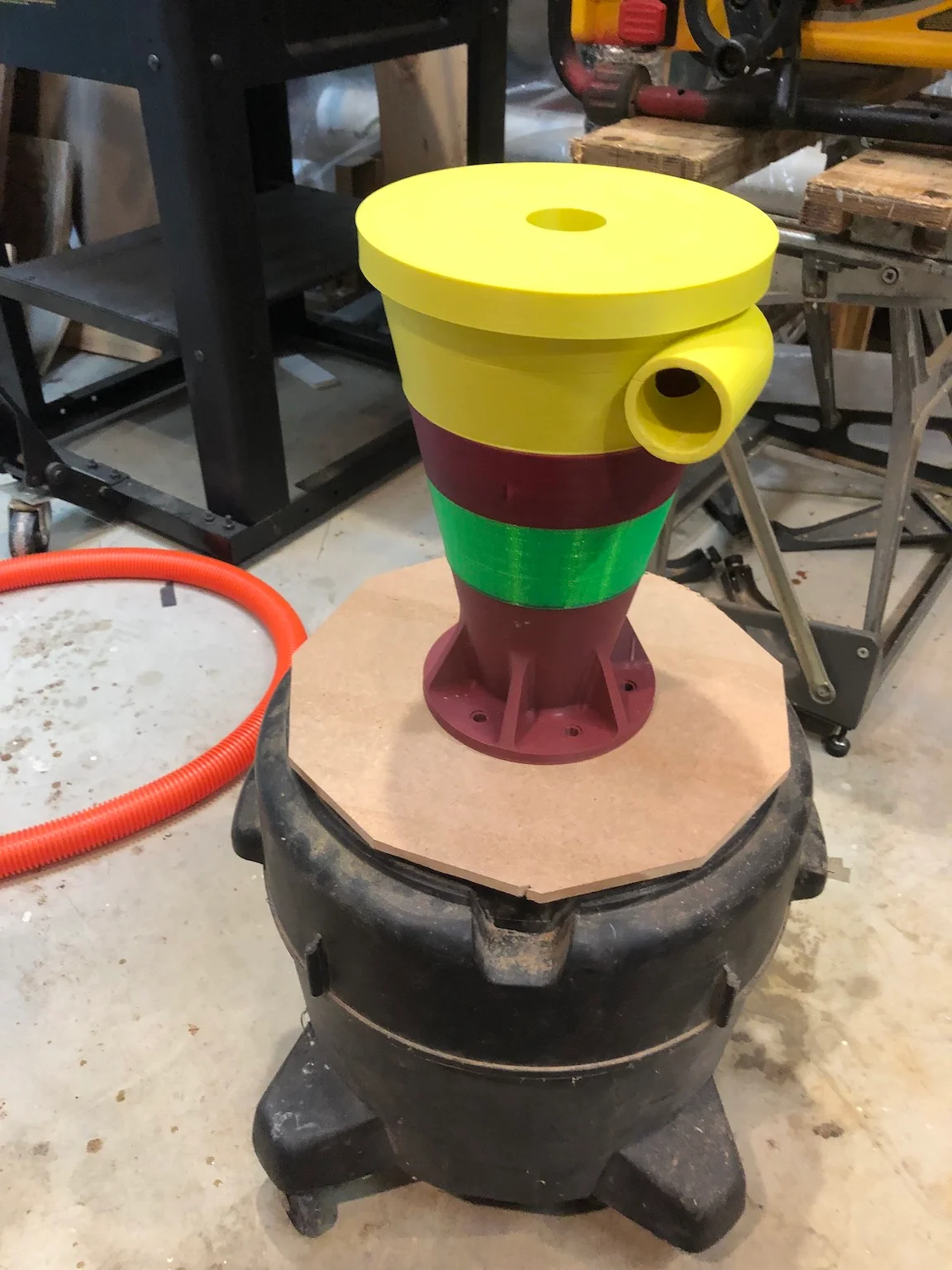 Cyclone Vacuum Dust Separator. 3d model