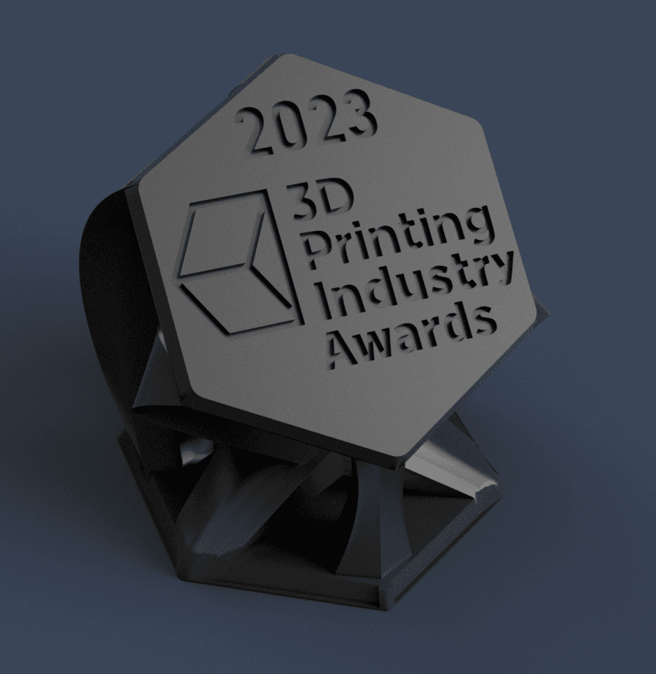 3DPI Trophy Submission - Tilted Hexagon 3d model