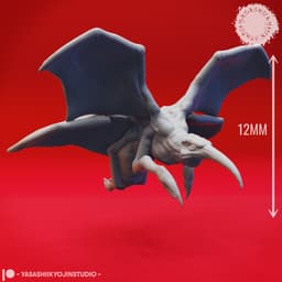 Stirge Swarm - Tabletop Miniature (Pre-Supported) 3d model