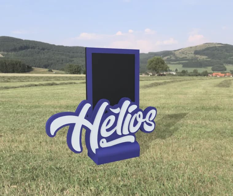 Stand Photo HELIOS 3d model