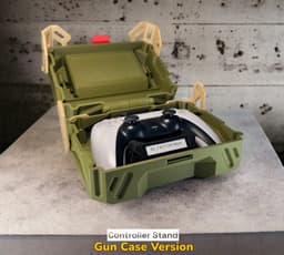 Gun Case PS5 Controller Stand - Inspired by the game "Call of Duty" - Fan Art 3d model