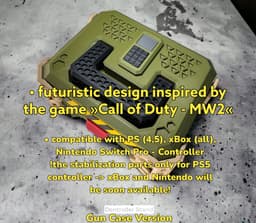 Gun Case PS5 Controller Stand - Inspired by the game "Call of Duty" - Fan Art 3d model