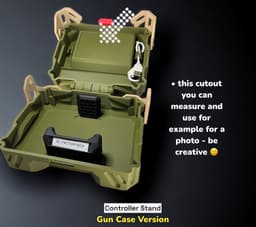 Gun Case PS5 Controller Stand - Inspired by the game "Call of Duty" - Fan Art 3d model