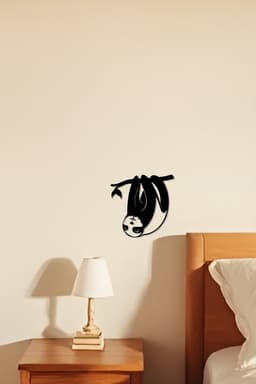 Panda Wall Art, Wall Decor, Home Decor 3d model