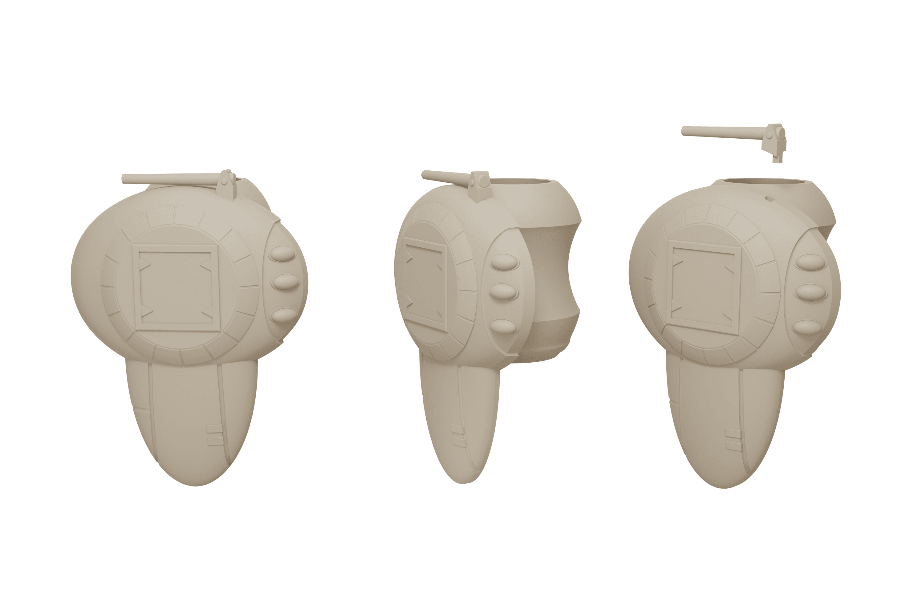 Digimon V-Tamer Digivice 3d model