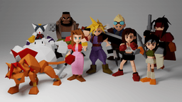 Tifa -Final Fantasy 7 3d model