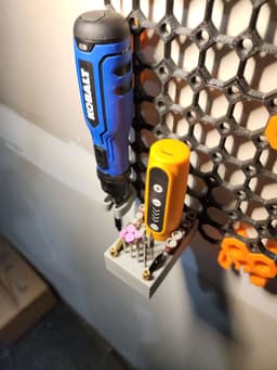 Multiboard - Hardell Rotary Tool Holder v2 3d model