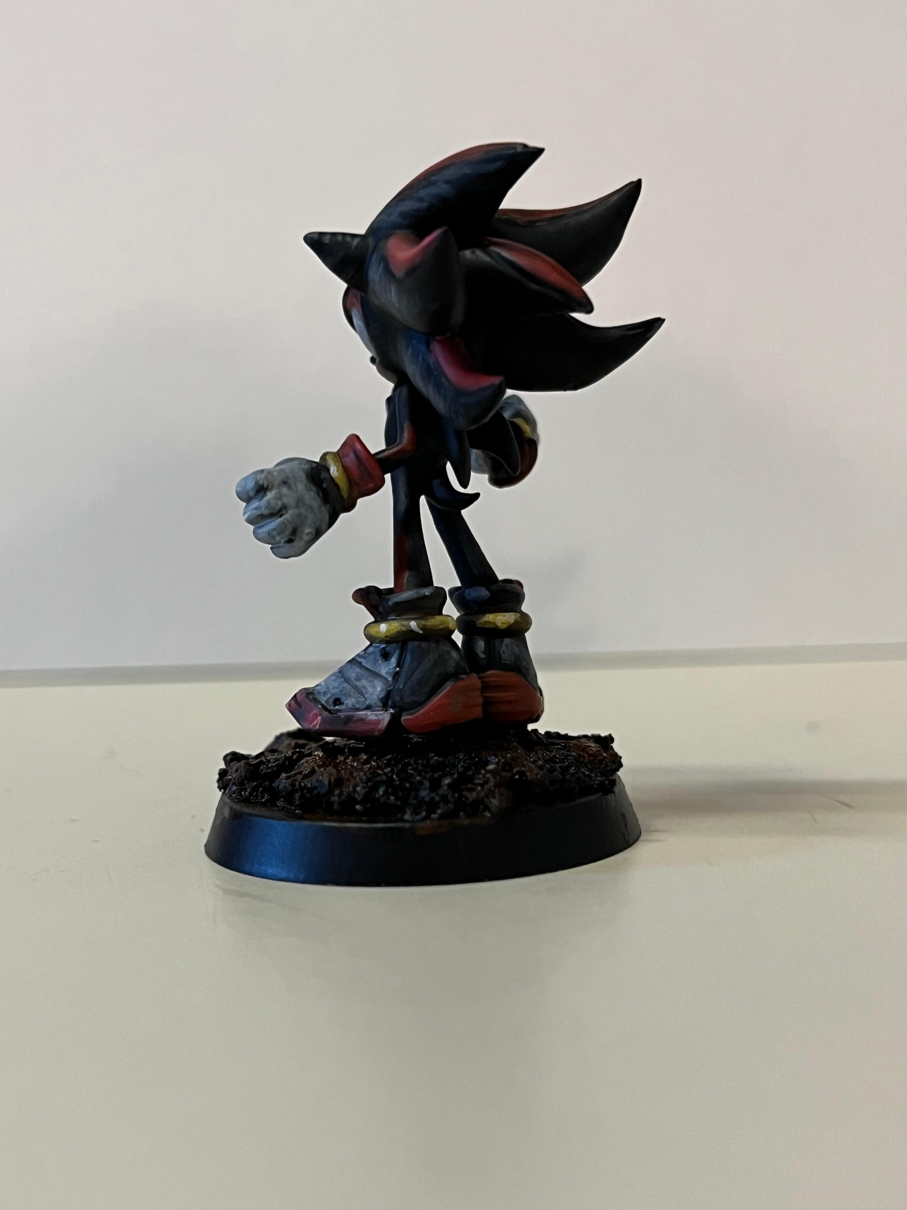 Shadow The Hedgehog - Sonic Adventure 2 - Fan Art 3d model