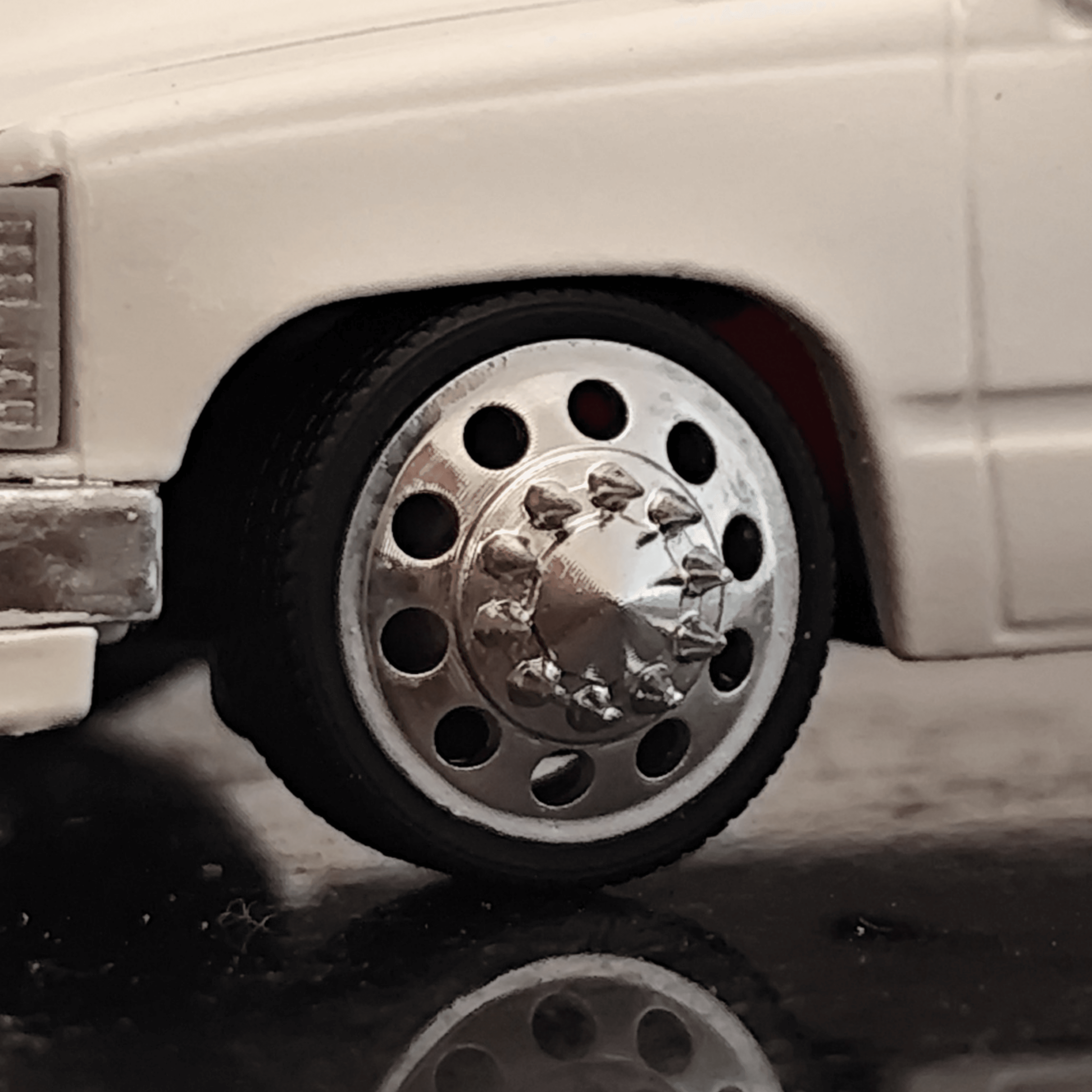 Alcoa Mega Hole 1/64 Dually Wheels 3d model