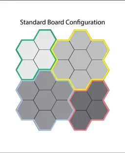 Hextraction Board - Drafted Walls 3d model