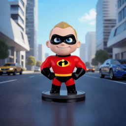 The Incredibles Mr. Incredible Bob Parr 3d model