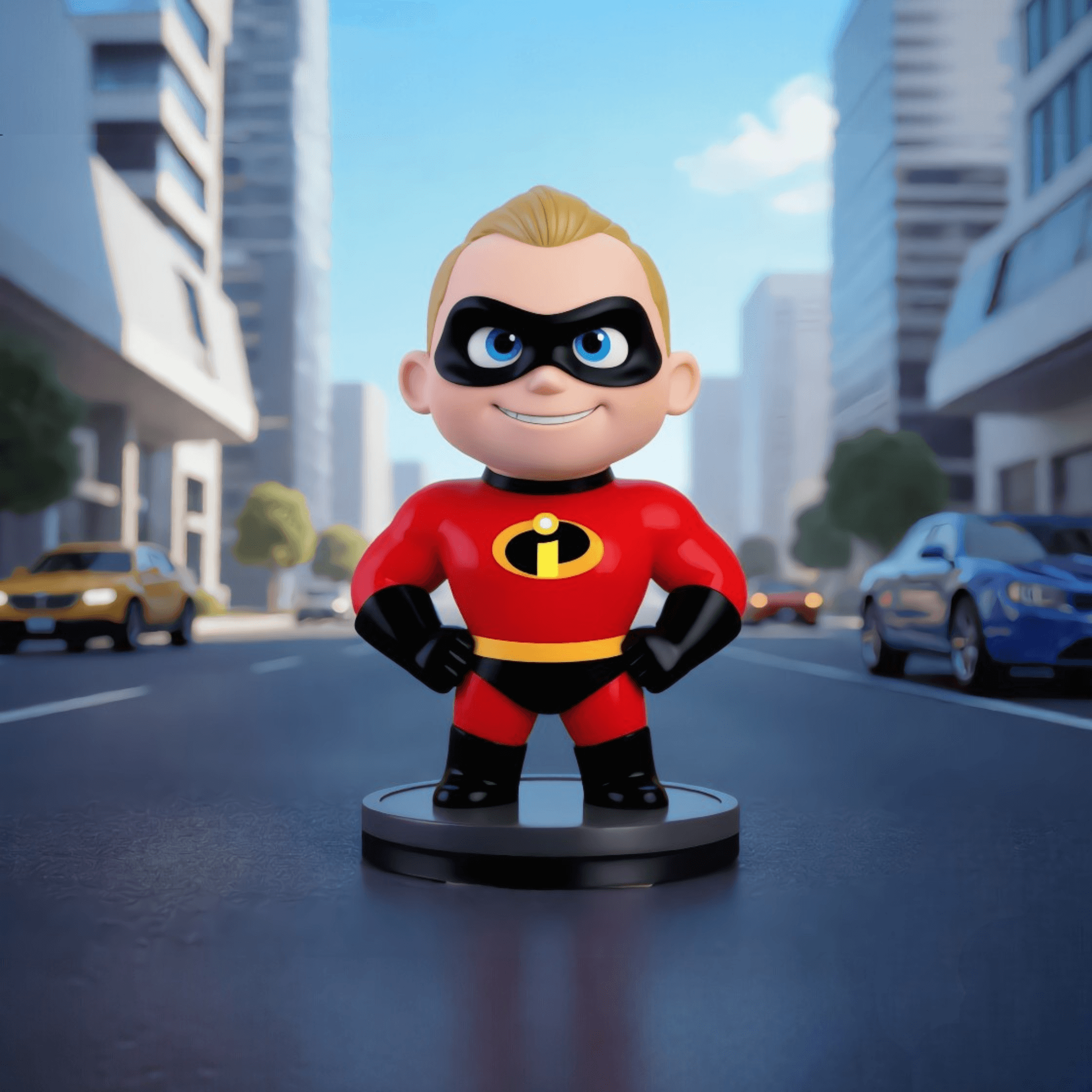 The Incredibles Mr. Incredible Bob Parr 3d model