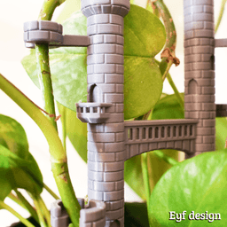 Castle of Vines - Modular Plant Support System 3d model