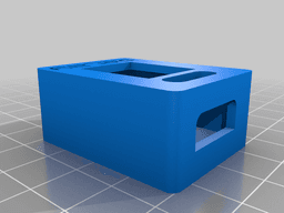 Single Channel Relay Box 3d model