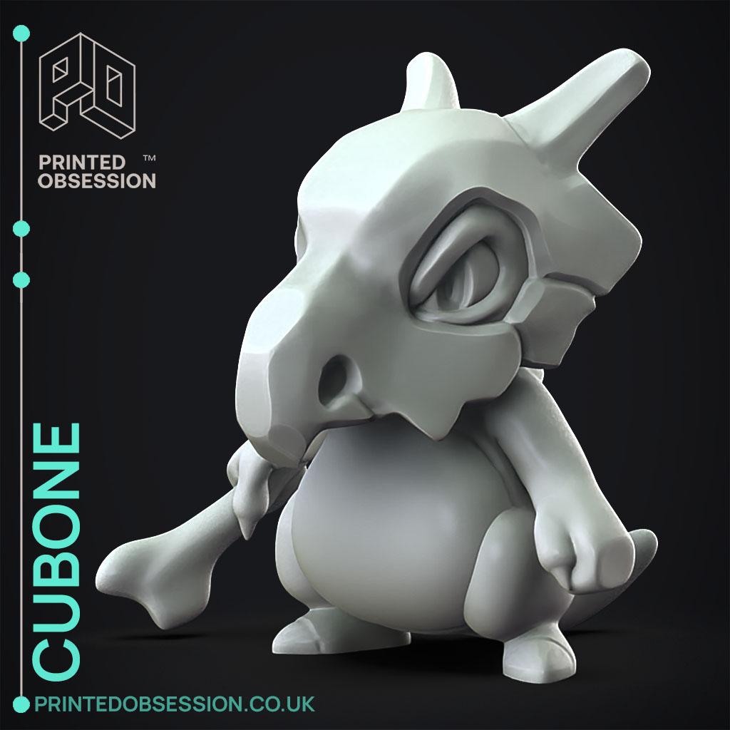 Cubone - Pokemon - Fan Art 3d model