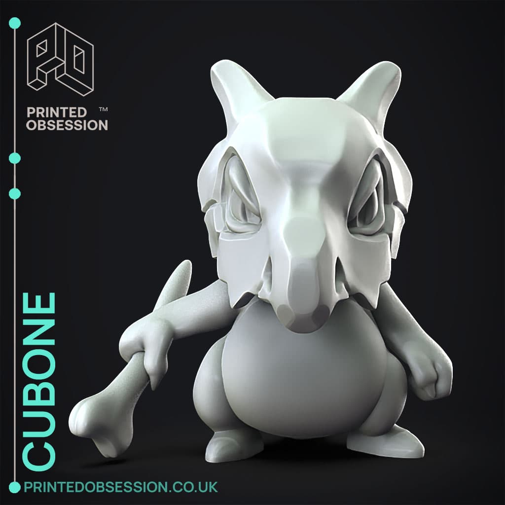 Cubone Reference Cubone - Pokemon - Fan Art - 3D model by printedobsession on Thangs