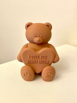 Valentine Bear - I Love You Beary Much