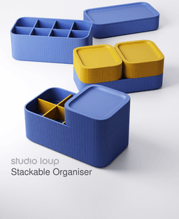 Stackable Organiser 3d model