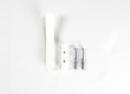 Minimalist Bent Stem Coat Hook - Sleek Elegance and Practicality 3d model