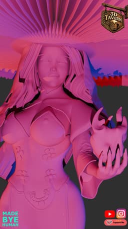 Procera – The Prime Minister | Mushroom Fairies #02 3d model