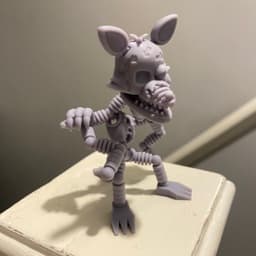 Nightmare Mangle - FNAF - Fan Art 3d model
