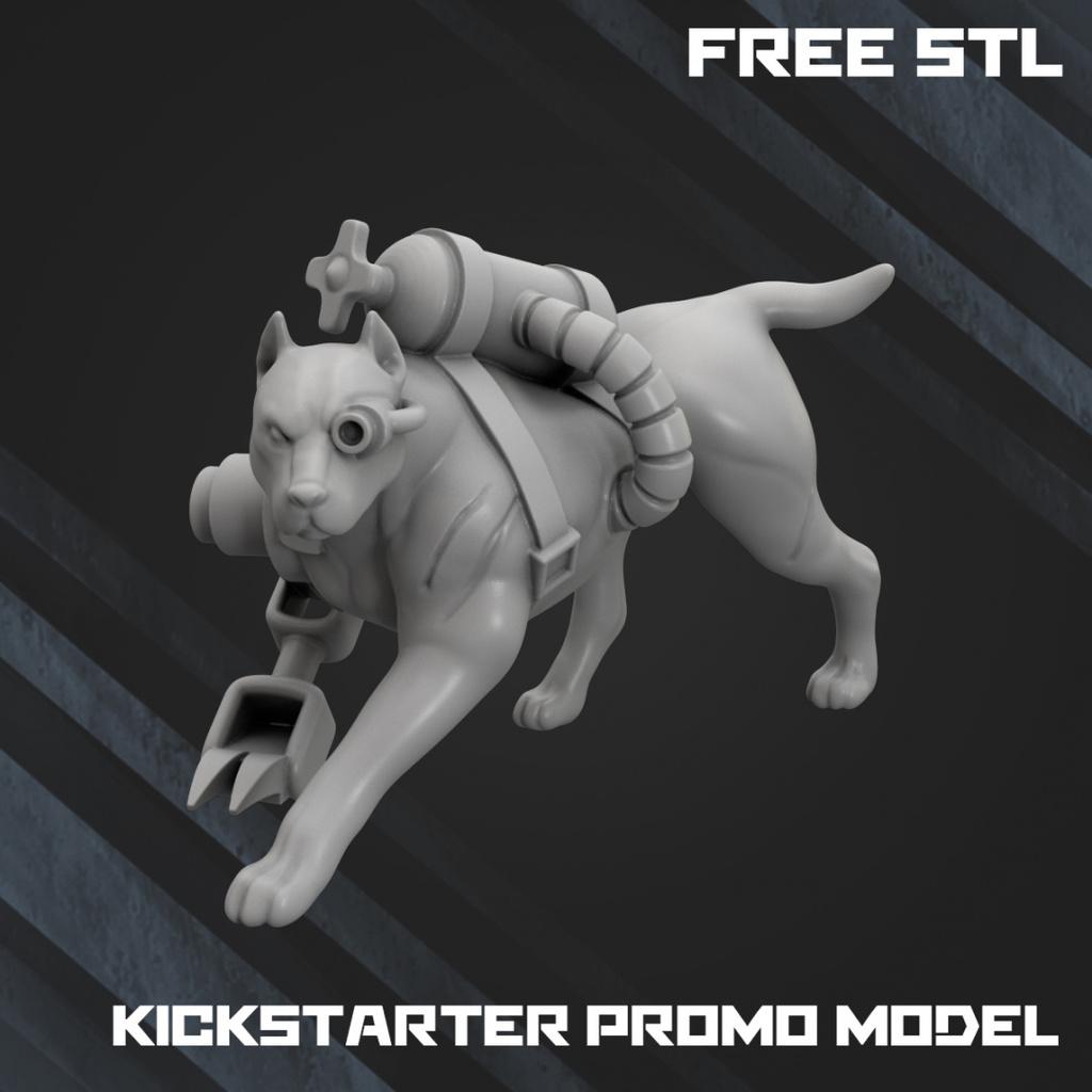 Toxic Hound 3d model