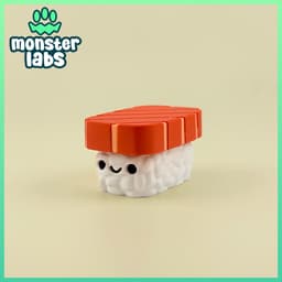 Nigiri Sushi Fidget Clicker Keychain Bundle 3d model