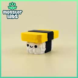 Nigiri Sushi Fidget Clicker Keychain Bundle 3d model