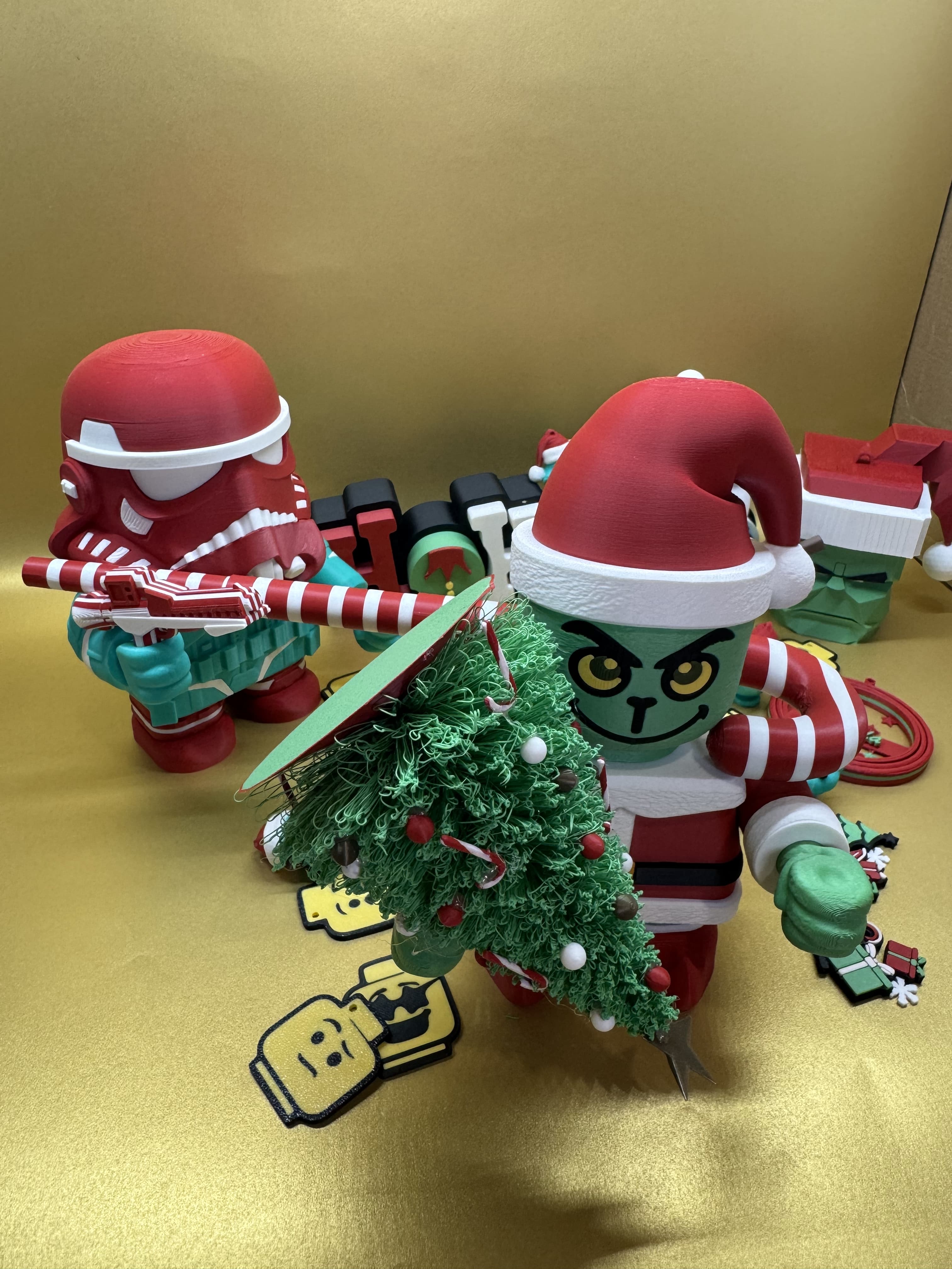 The Chunky Grinch that stole 3D printed Christmas!
Lovely build and great attention to detail.