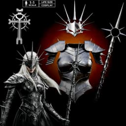 LORDS OF THE FALLEN II ENIGMATIC CHARACTER COSPLAY life size - Fan Art STL 3d model