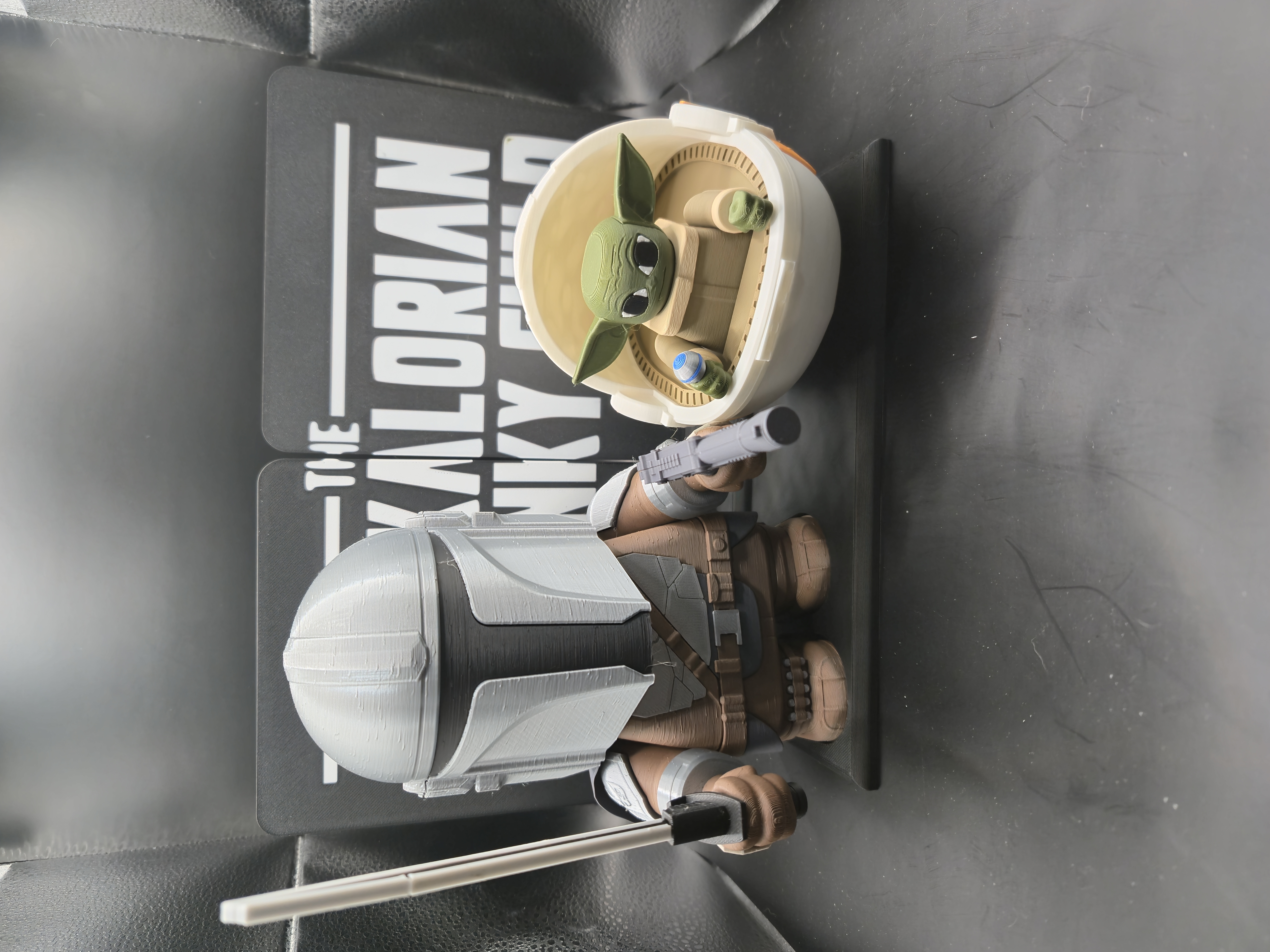 The Chunkalorian and The Chunky Child Double Display 3d model